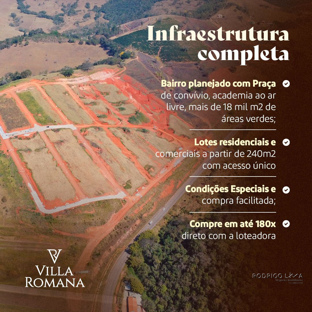 Lotes a Venda em São Lourenço Loteamento Villa Romana