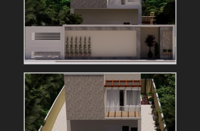 Casa em fase de acabamento para venda em São Lourenço - MG
