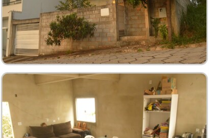 Casa em fase de acabamento para venda em São Lourenço - MG