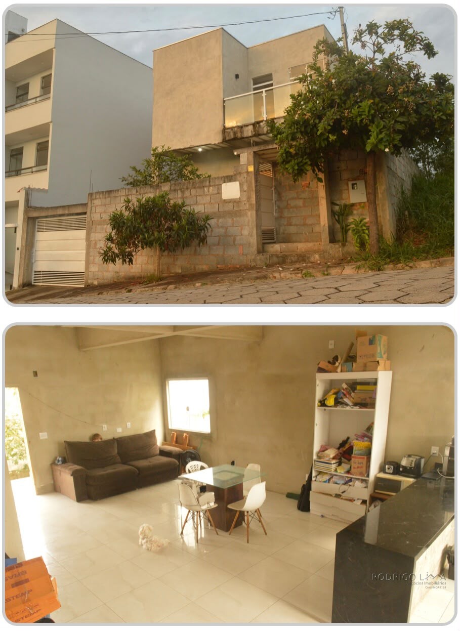 Casa em fase de acabamento para venda em São Lourenço - MG