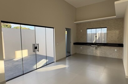 Casa nova para venda em São Lourenço MG