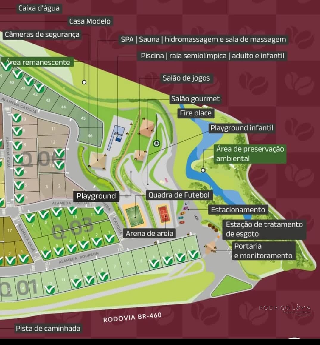 Lote para venda apenas à 5 minutos do centro de São Lourenço