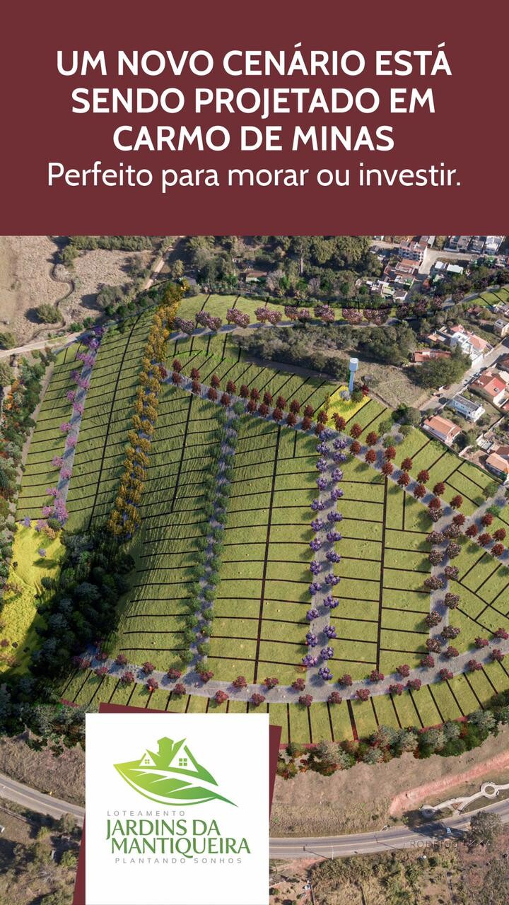 Lotes no Jardins da Mantiqueira para venda em Carmo de Minas MG