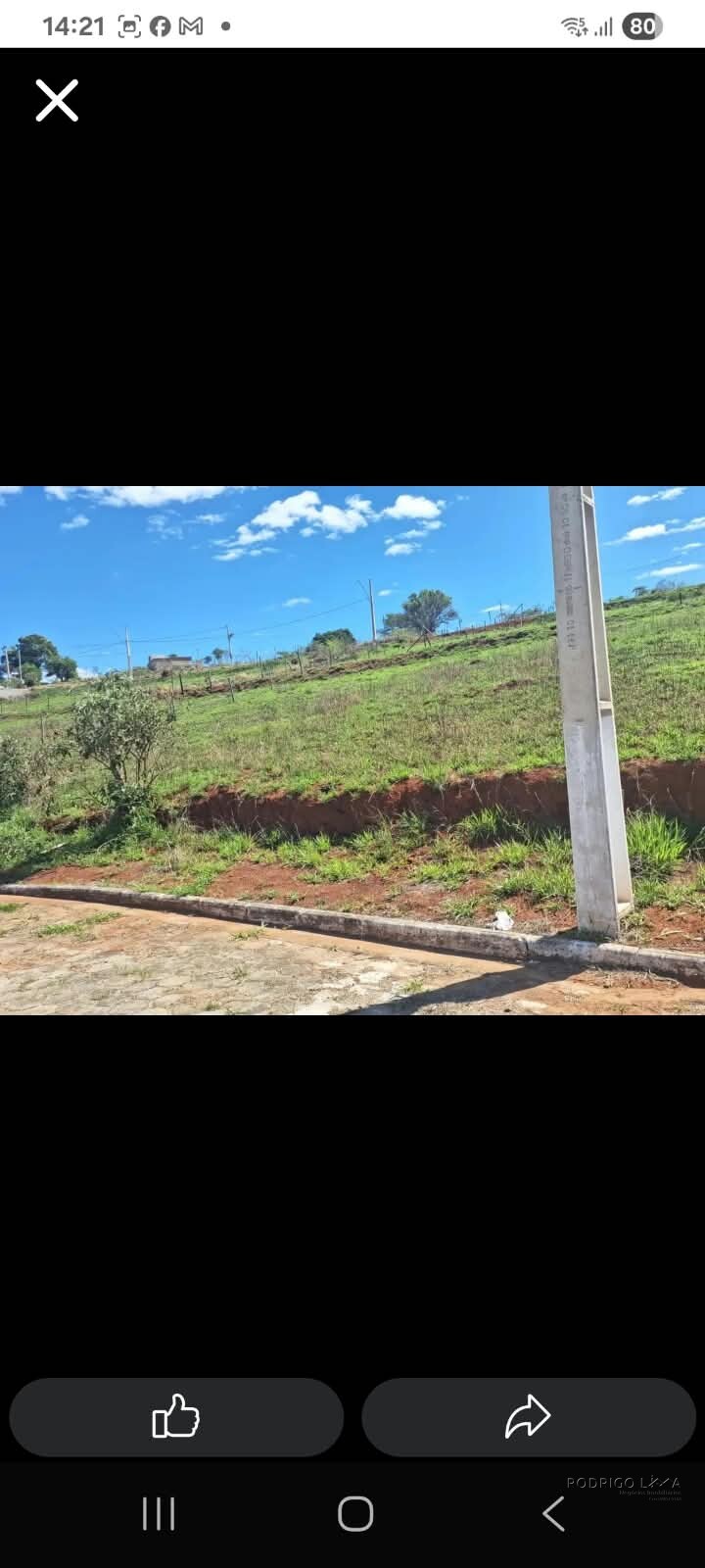 Lote para venda em Carmo de Minas MG