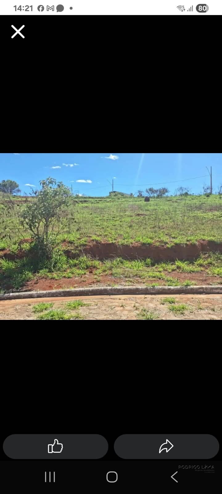 Lote para venda em Carmo de Minas MG