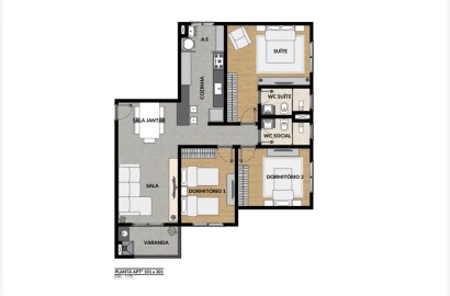 Apartamentos para venda em São Lourenço MG