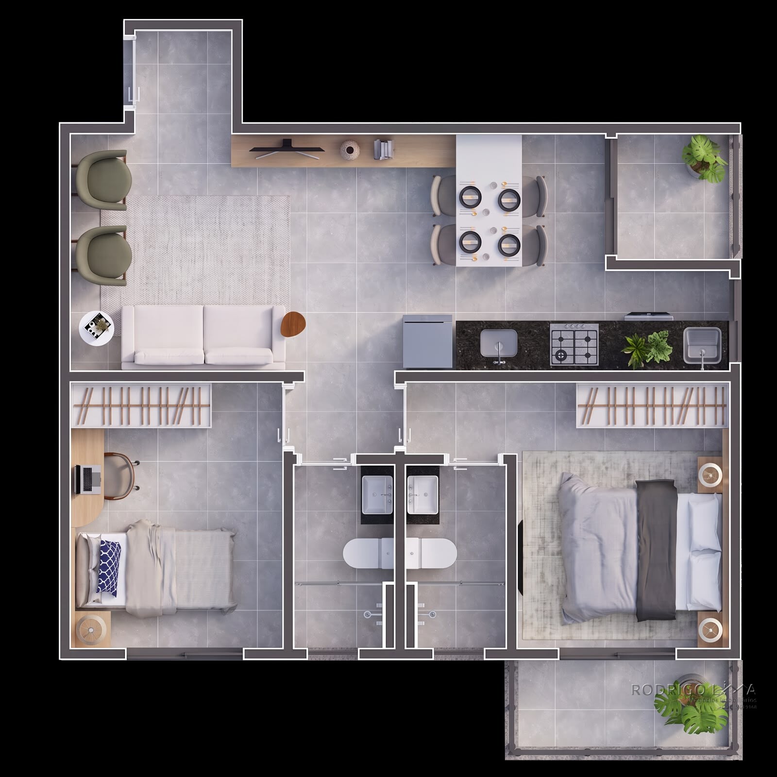 Apartamentos Port Cristal para venda em São Lourenço MG
