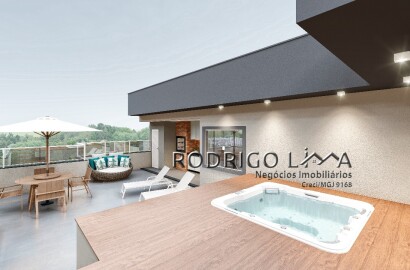 Cobertura duplex alto padrão para venda em São Lourenço MG