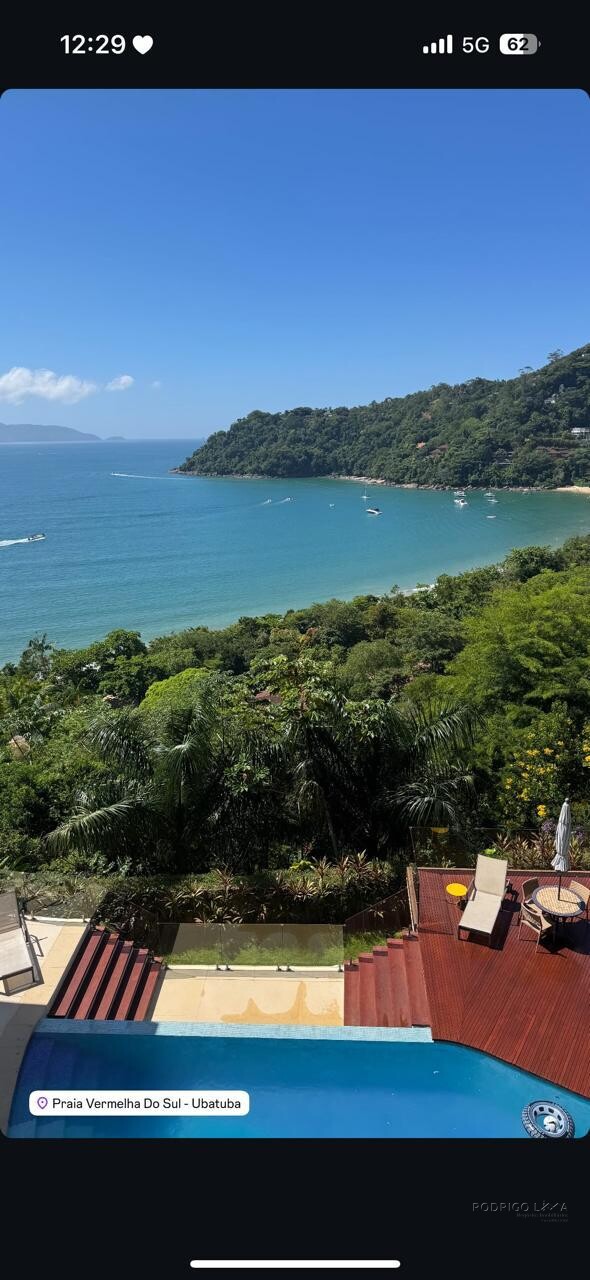 Luxuosa mansão para venda em Ubatuba SP.
