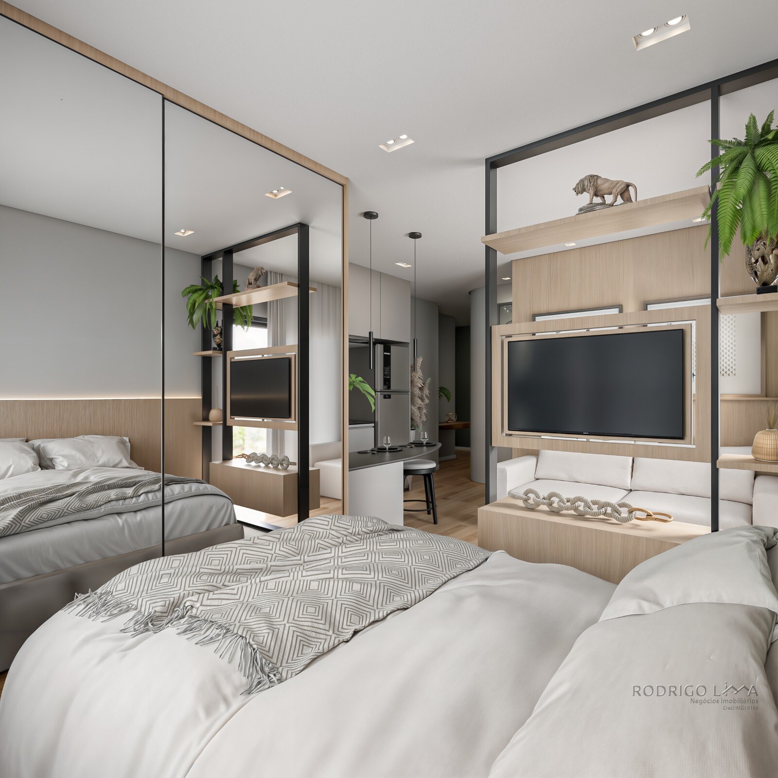 Lindos studios na planta para venda em São Lourenço Mg