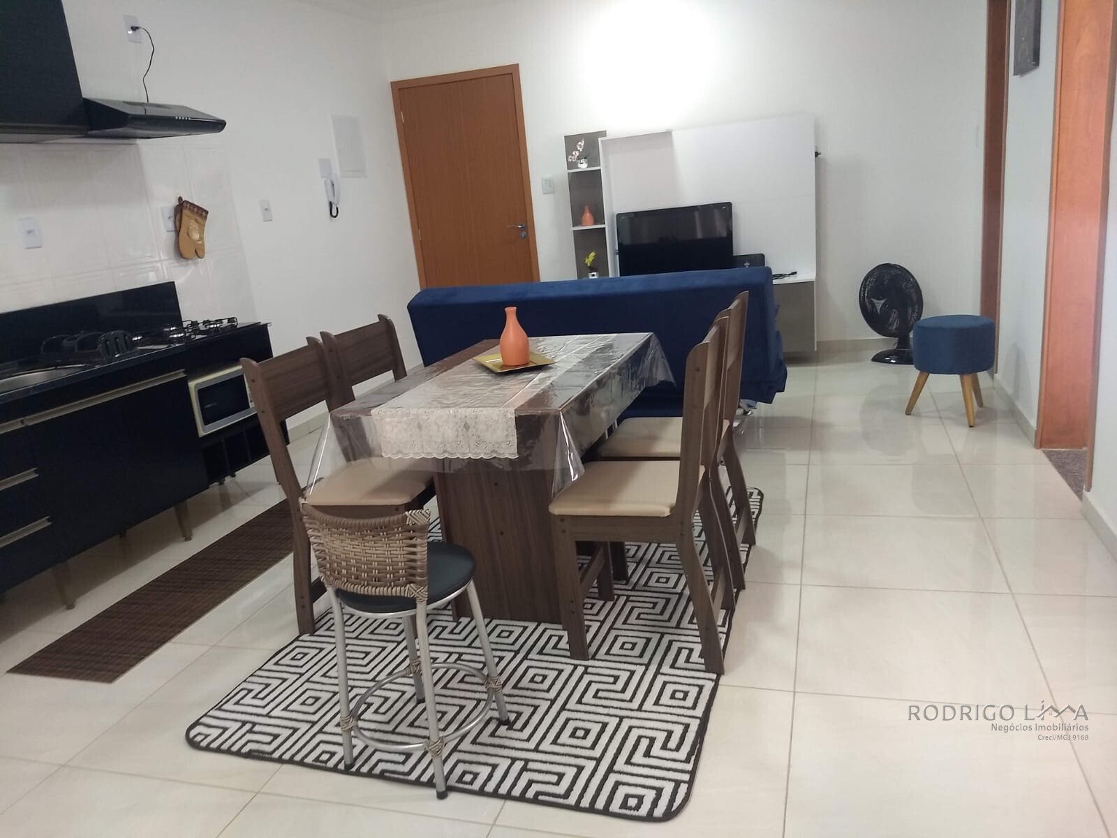 Apartamento mobiliado para locação em São Lourenço MG