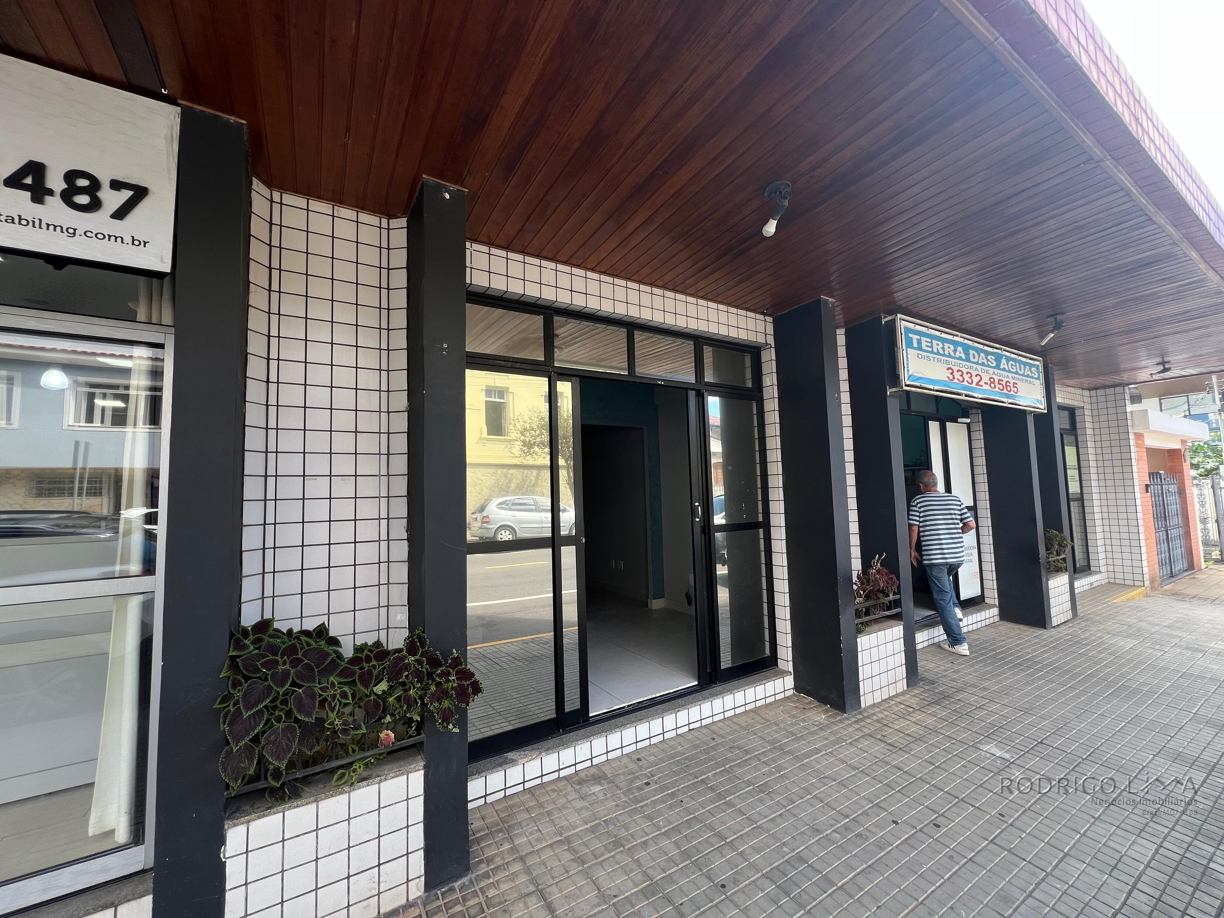 Ponto comercial para locação em São Lourenço MG.